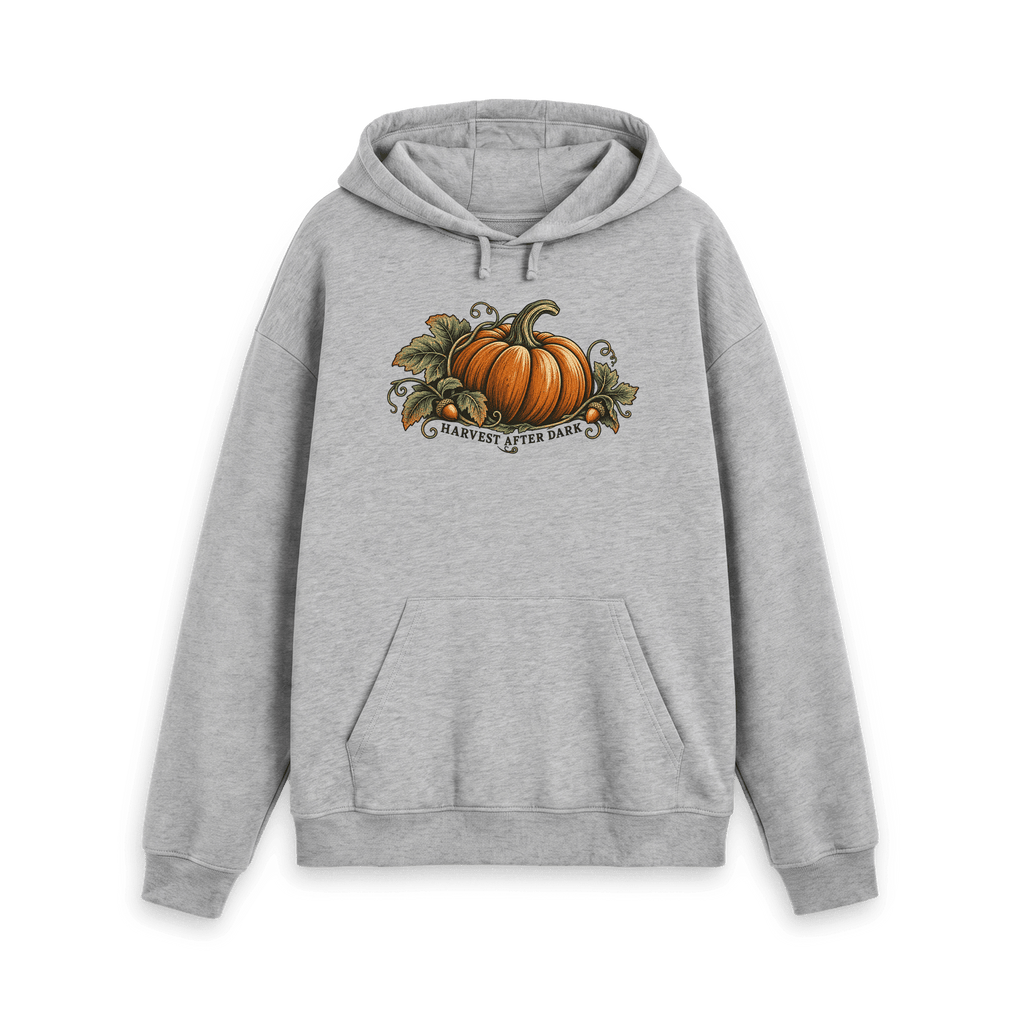 Athletic Grey Printed Hoody Front