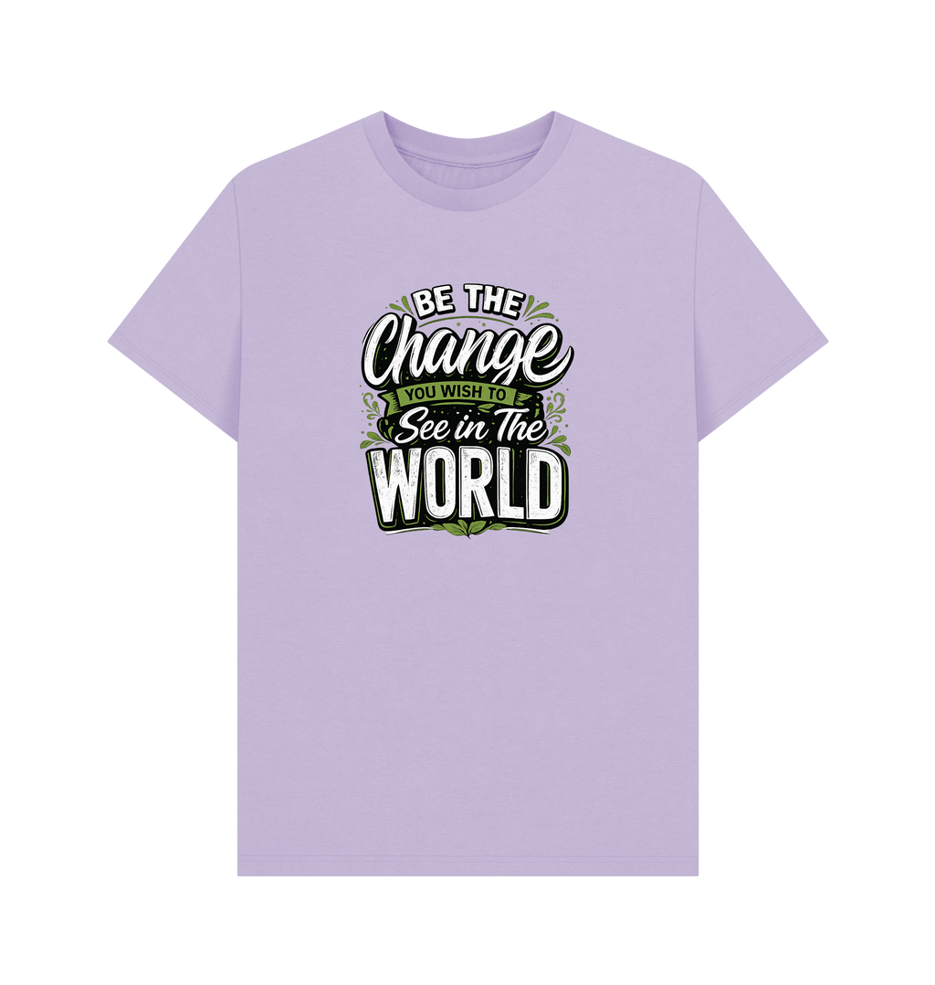 Lilac Printed T-shirt Front