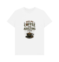 White Printed T-shirt Front