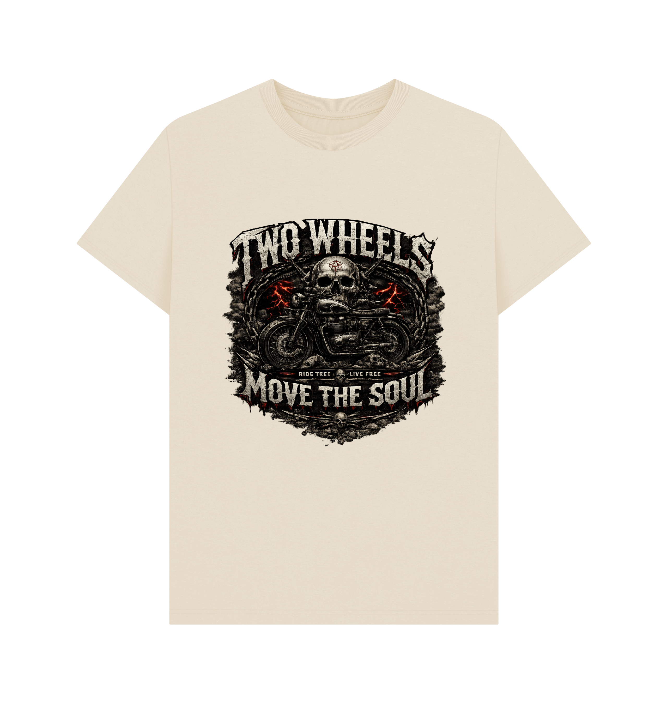 Oat Printed T-shirt Front