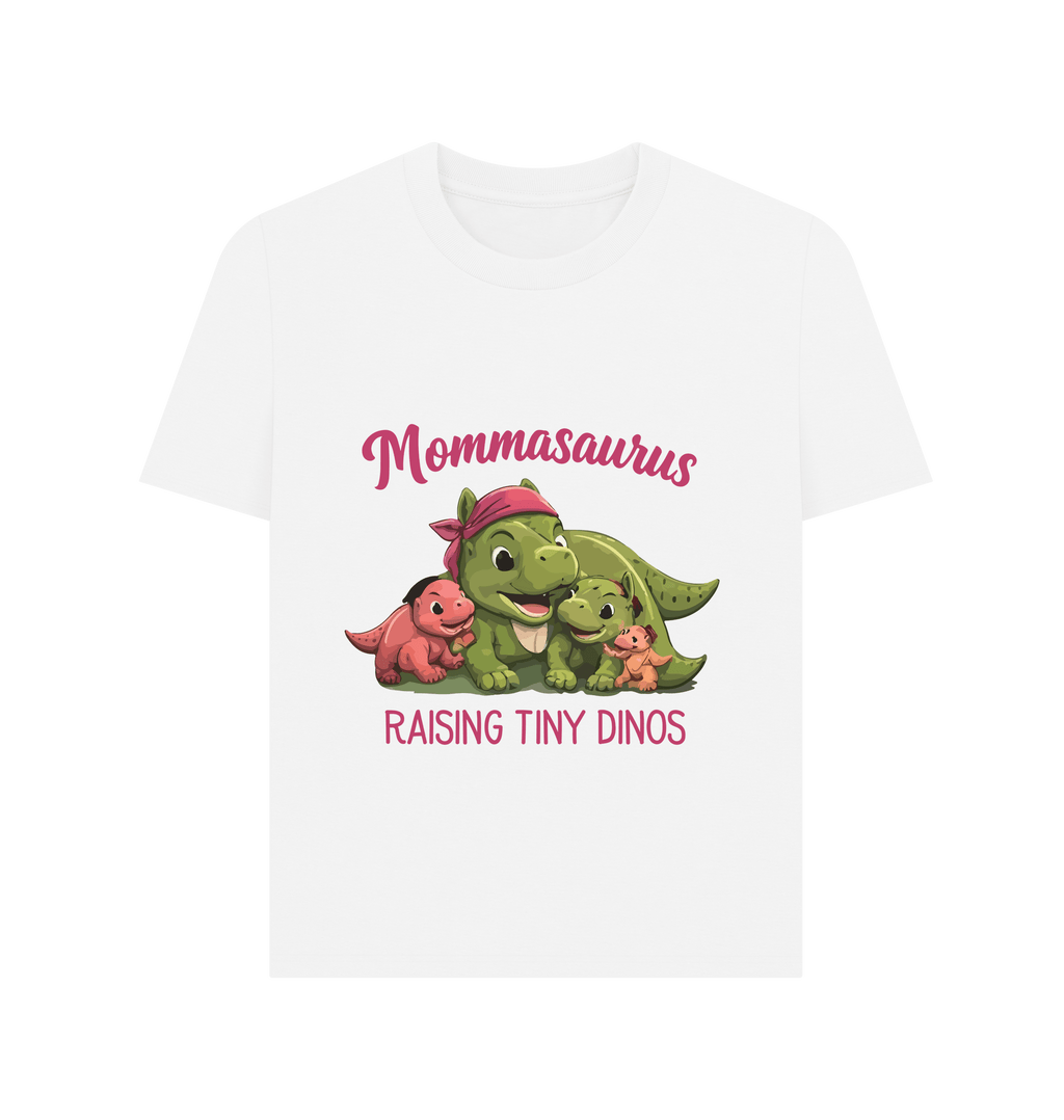 White Printed T-shirt Front
