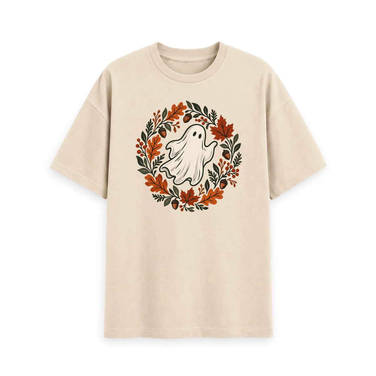 Oat Printed T-shirt Front