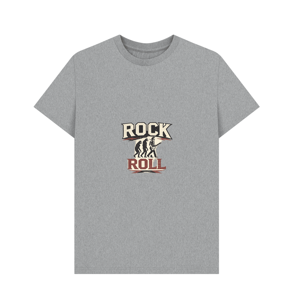 Athletic Grey Printed T-shirt Front
