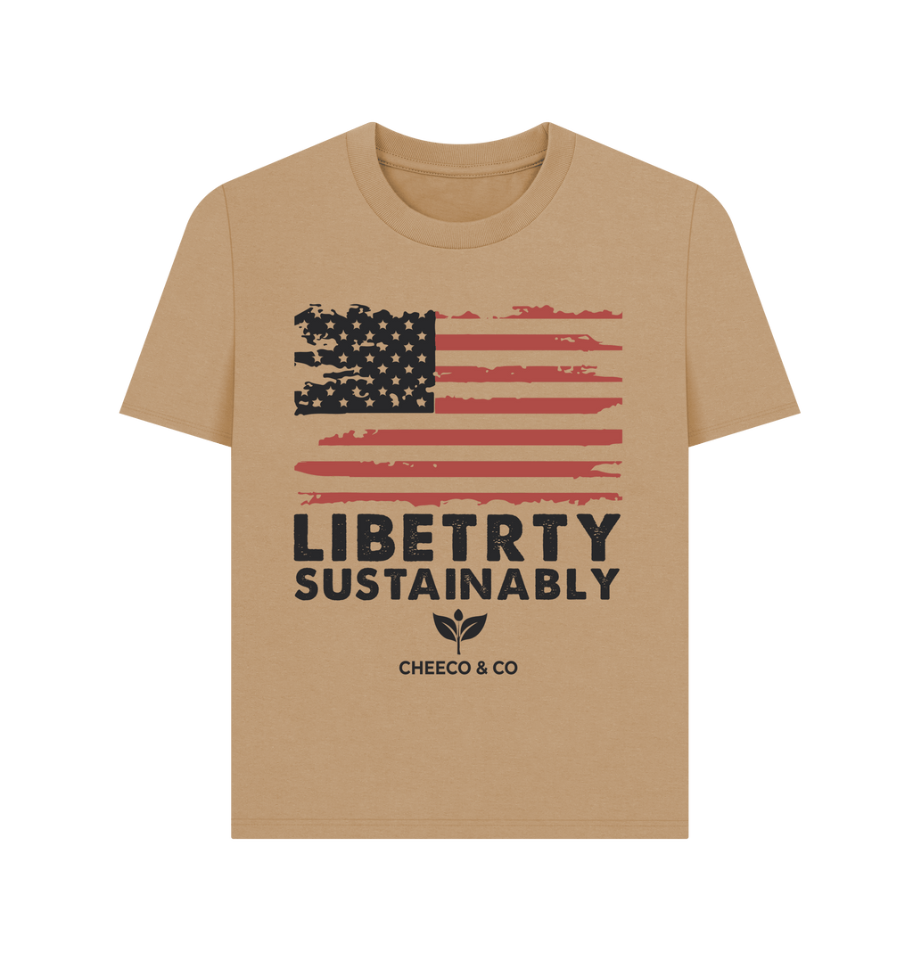 Sand Printed T-shirt Front