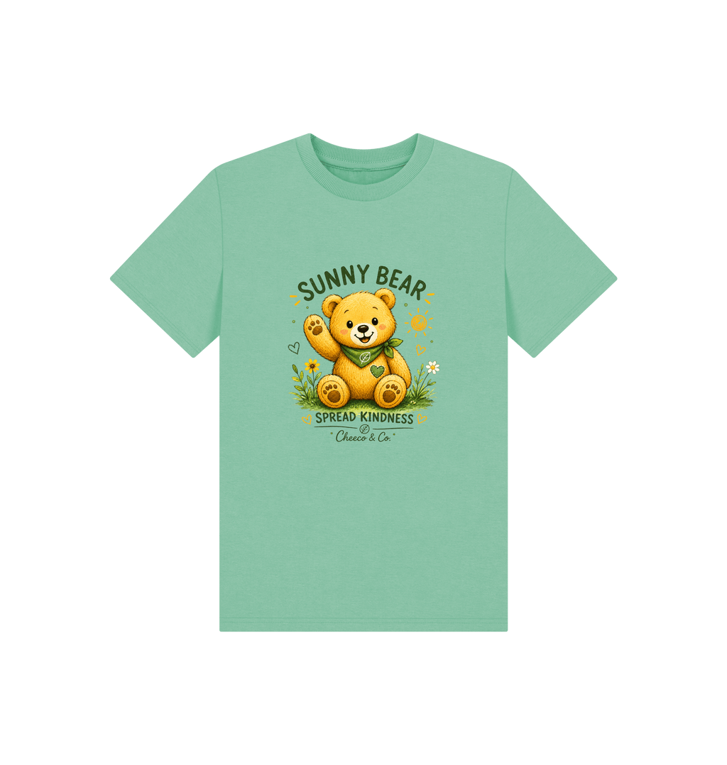 Peppermint Printed Kids T-Shirt Front