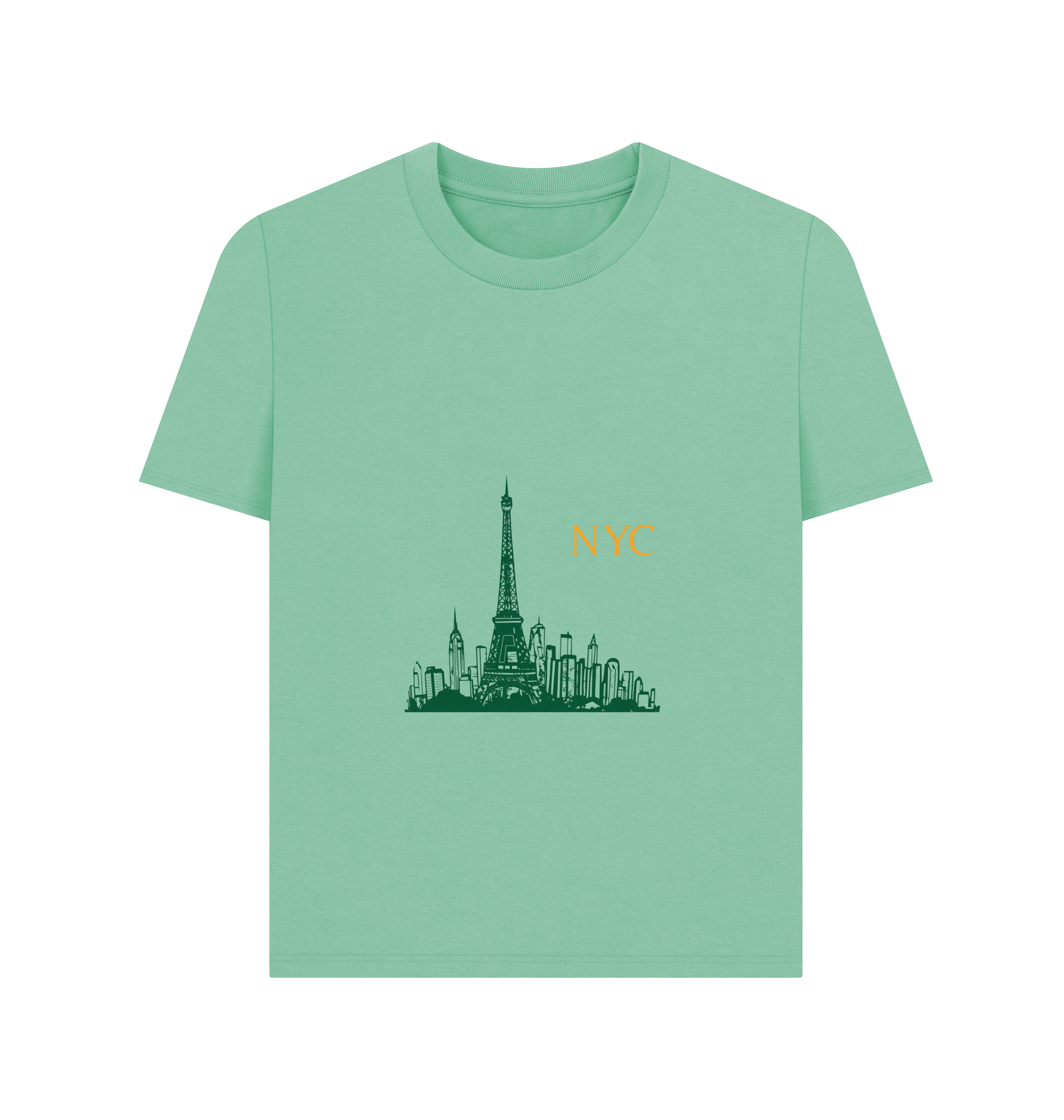 Peppermint Printed T-shirt Front