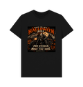 Black Printed T-shirt Front
