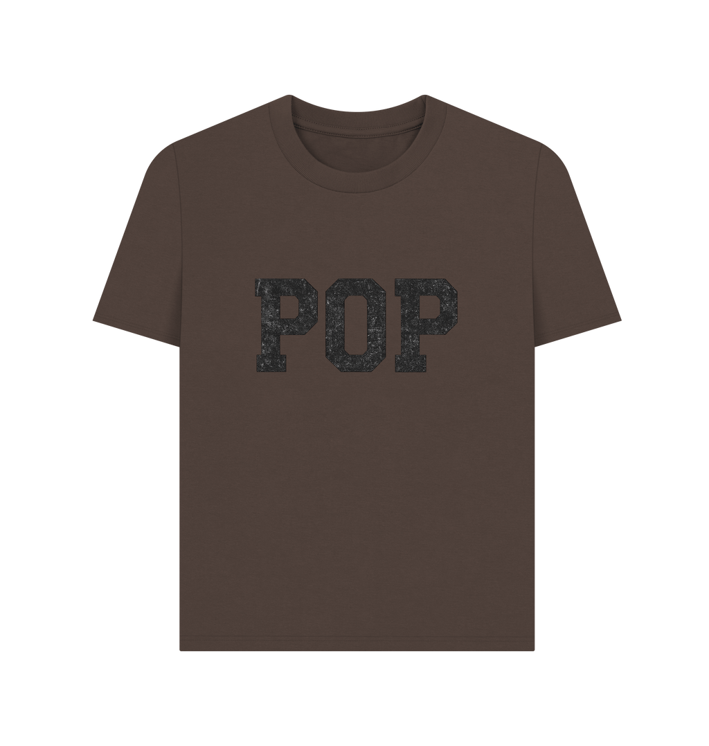 Chocolate Printed T-shirt Front