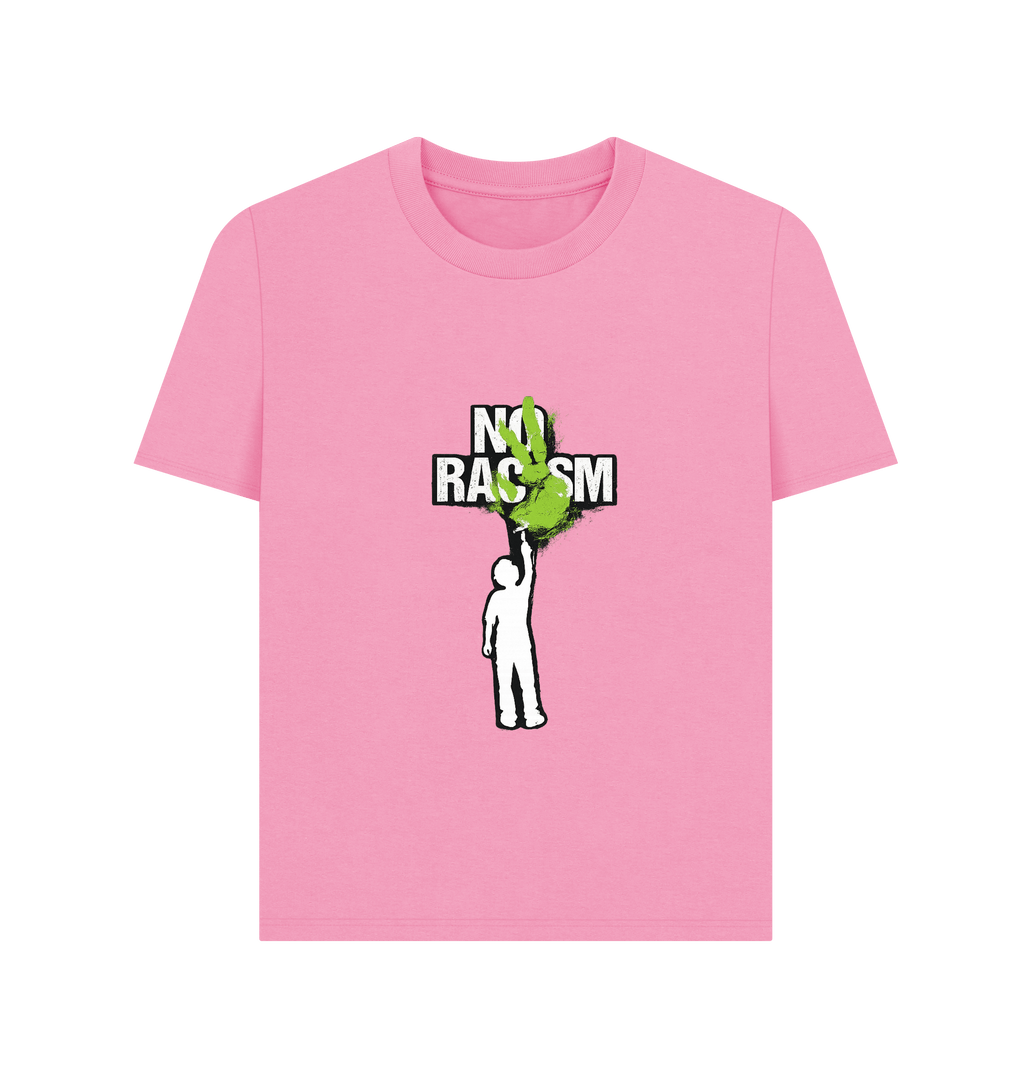 Rose Pink Printed T-shirt Front