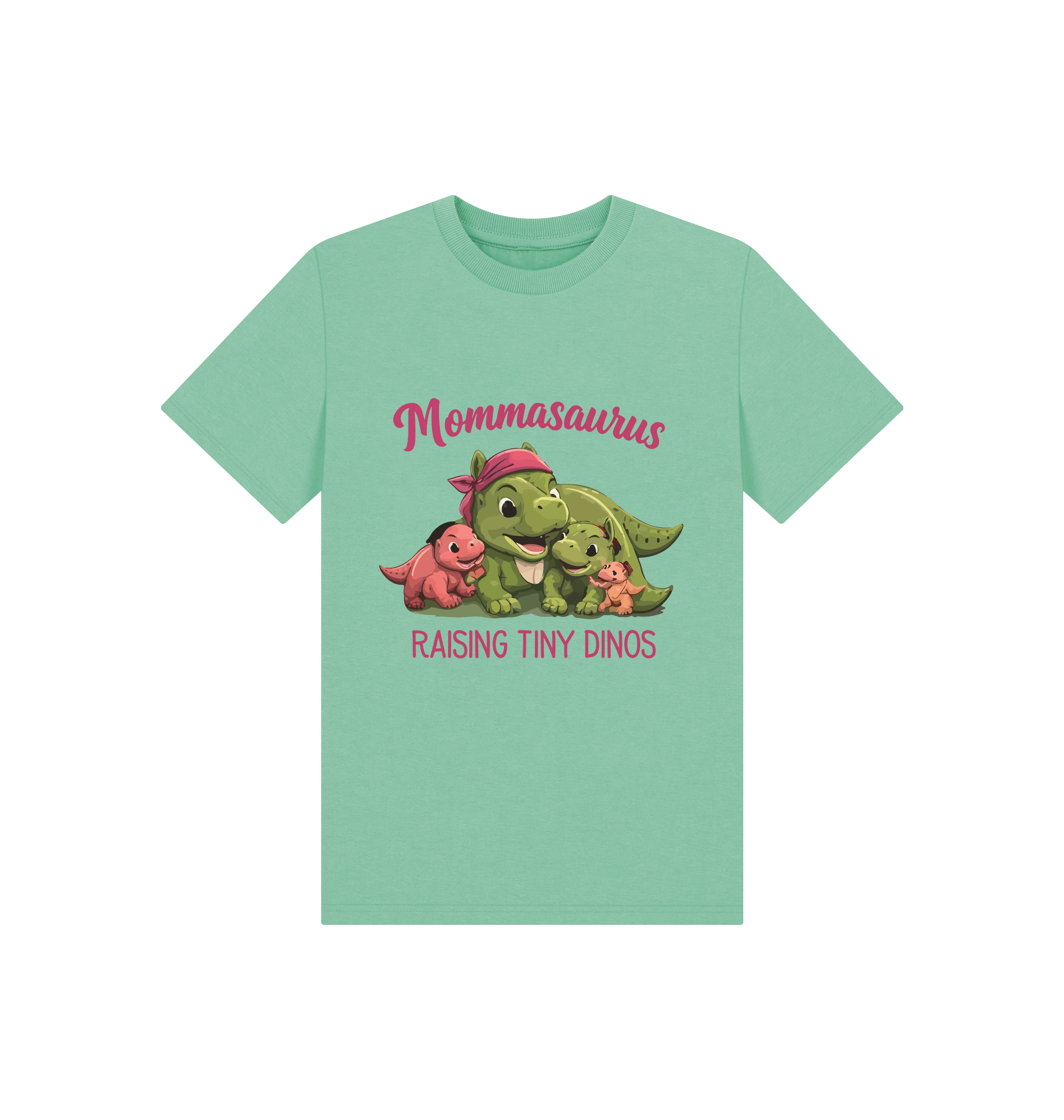Peppermint Printed Kids T-Shirt Front