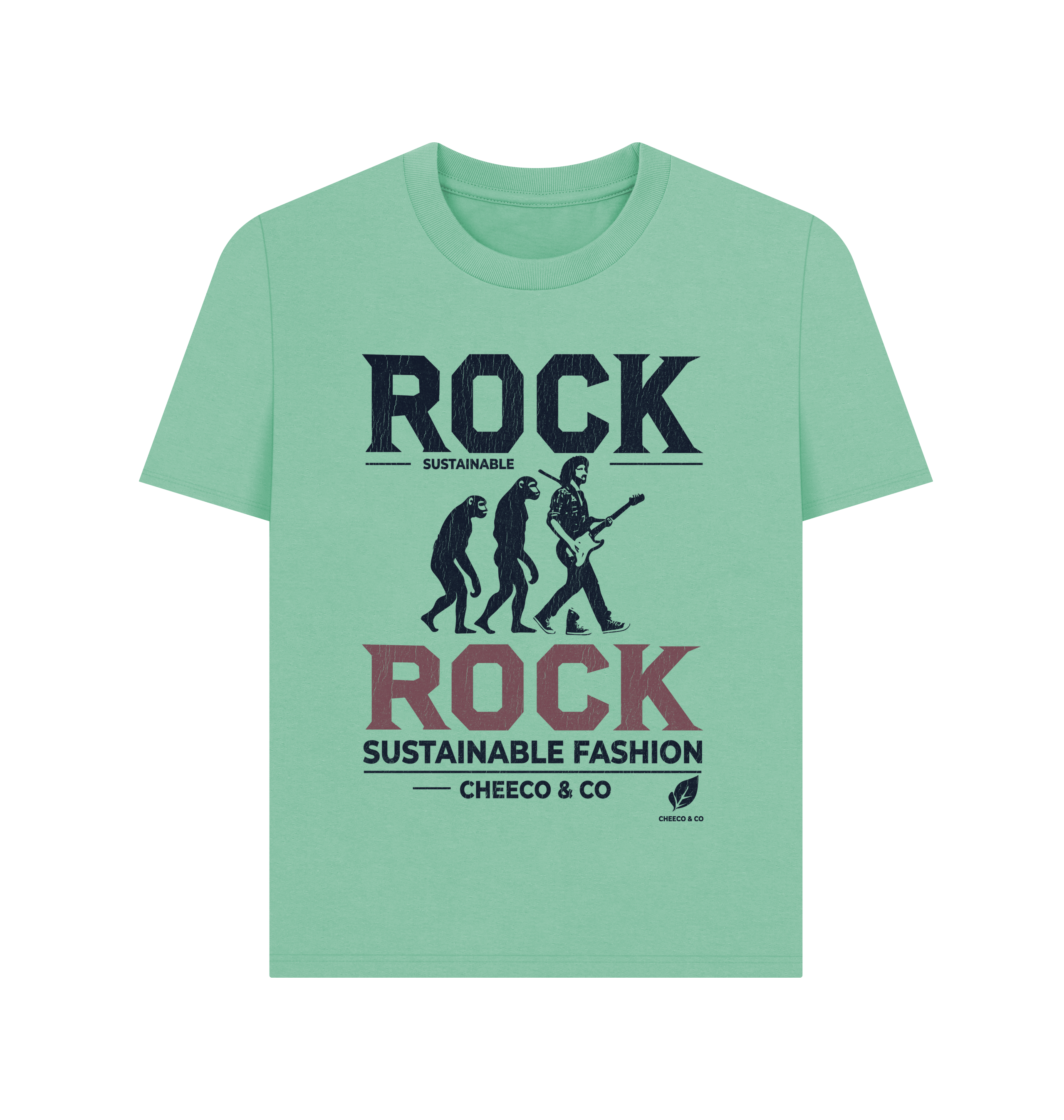 Peppermint Printed T-shirt Front