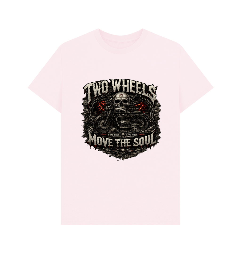 Pink Printed T-shirt Front