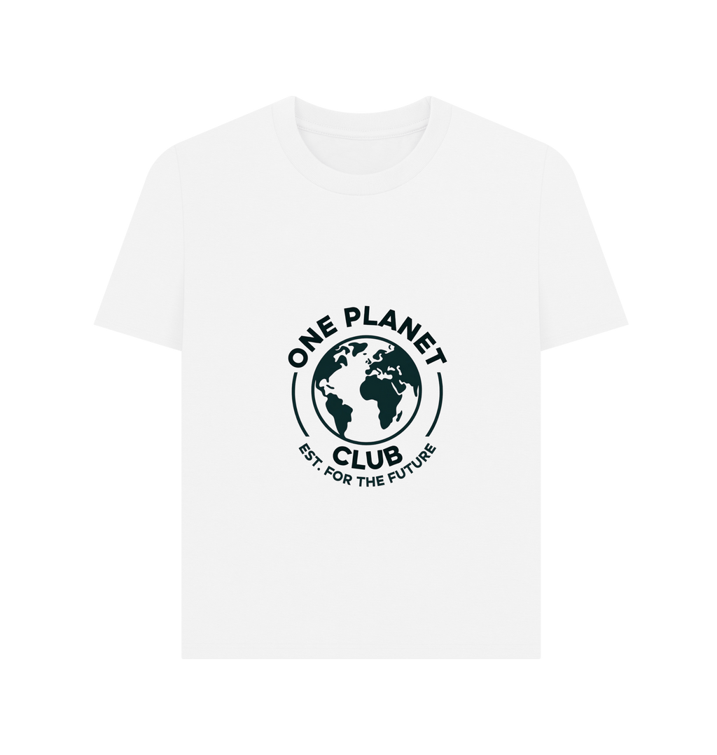 White Printed T-shirt Front