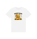 White Printed Kids T-Shirt Front