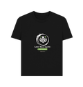 Black Printed T-shirt Front