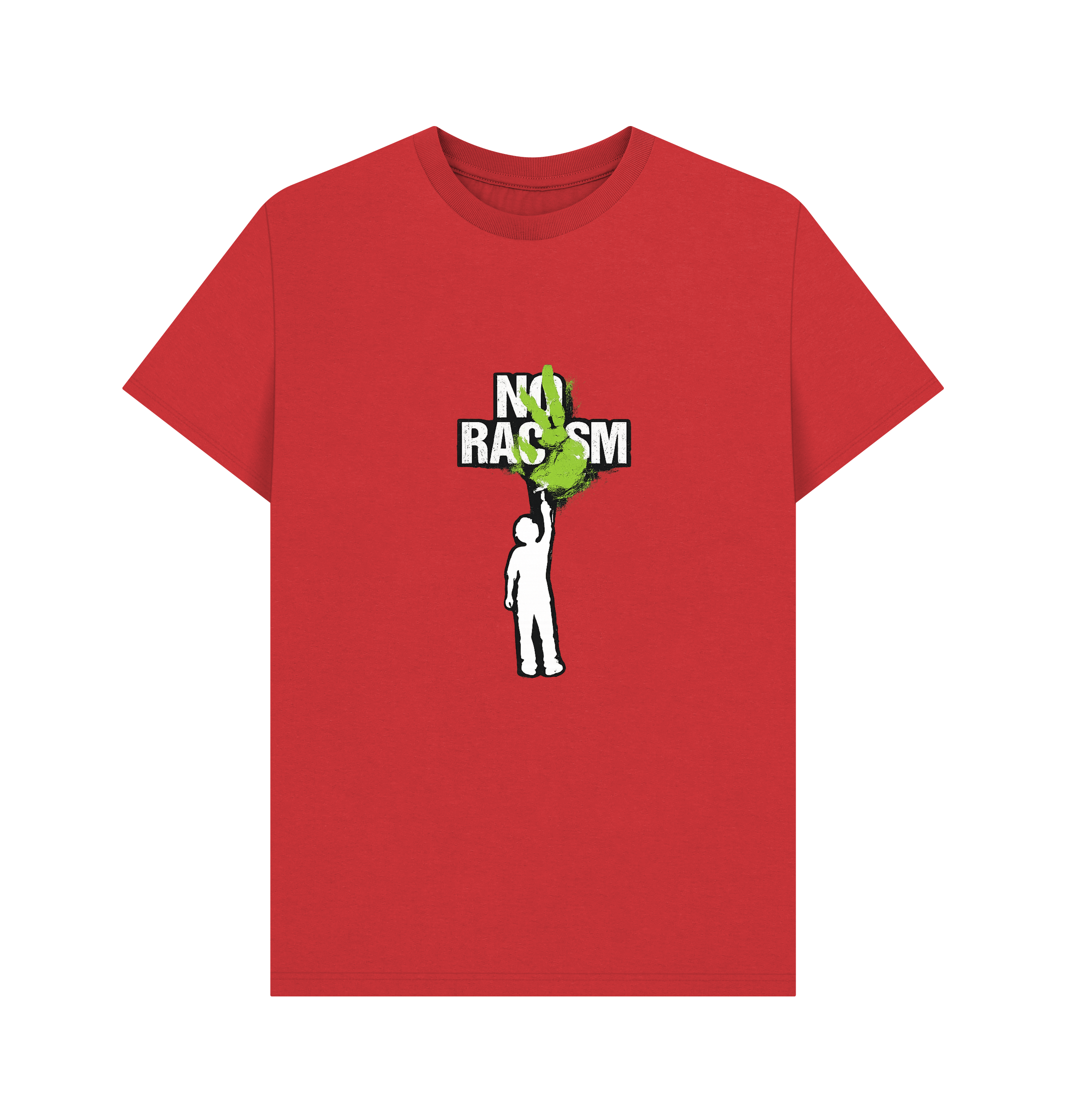 Red Printed T-shirt Front